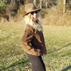 Valerie stevens suede jacket Clearance